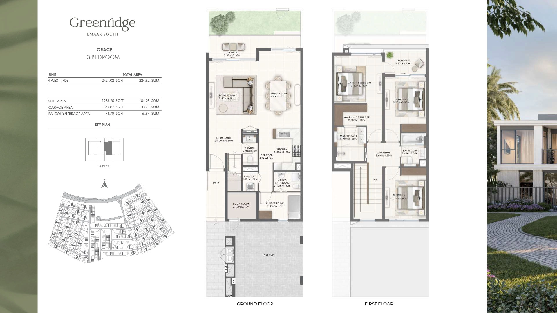 3 BR - Type A